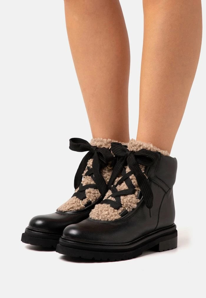 MOSIE - Lace-up ankle boots - black Ted Baker MOSIE - Lace-up Ankle Boots - Black -Ted BakerSales 08d97859b8bf45d49169e517339cd923