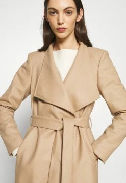 Ted Baker ROSE WRAP COAT WITH SHOULDER PANELS - Classic Coat - Camel -Ted BakerSales 1314093c9fb34330af627681ea7a229e