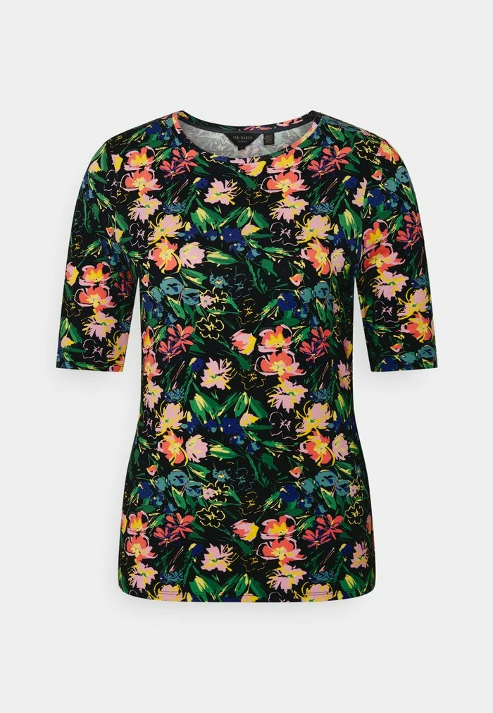 DONISHA - Print T-shirt - black Ted Baker DONISHA - Print T-shirt - Black -Ted BakerSales 1ad59cefaecb4428aa31e5f0c3624bc9