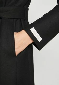 Ted Baker ROSE WRAP COAT WITH SHOULDER PANELS - Classic Coat - Black -Ted BakerSales 1bf91aeea2e0469992af46fd4c8b3b6c