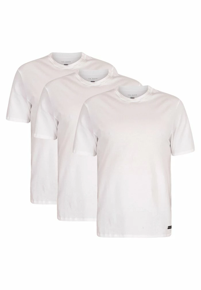 3 PACK - Basic T-shirt - white white wht Ted Baker 3 PACK - Basic T-shirt - White White Wht -Ted BakerSales 254c298b57734bb88d1b88d783dfcd8d
