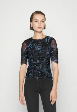 Ted Baker LEYANN FITTED RUCHING - Blouse - Navy