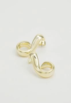 Ted Baker ISANNA INFINITY CHAIN HOOP EARRING - Earrings - Pale Gold-coloured