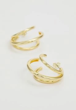 Ted Baker HENRETA TRIPLE HOOP EARRING - Earrings - Gold-coloured