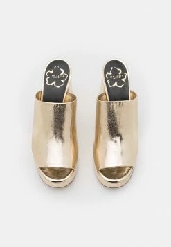 Ted Baker DELTINO - Heeled Mules - Gold -Ted BakerSales 3150e8ed305a4c90b094e906d012c45d