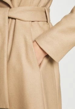 Ted Baker ROSE WRAP COAT WITH SHOULDER PANELS - Classic Coat - Camel -Ted BakerSales 3ed0ac3c161749ed81d8964a742050db