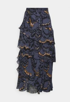 Ted Baker FURELA ASYMMETRIC TIERED SKIRT - A-line Skirt - Navy -Ted BakerSales 4e25e550348f43c28e622b62727f3d39