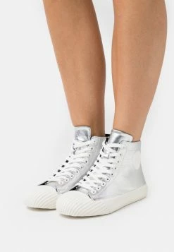 Ted Baker RIARNA - High-top Trainers - Silver