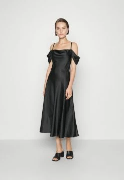 Ted Baker ESTA COLD SHOULDER COWL - Cocktail Dress / Party Dress - Black