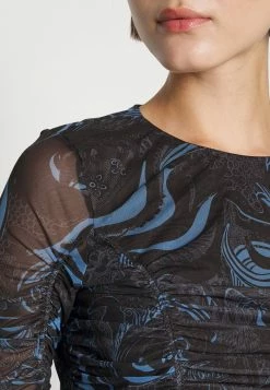 Ted Baker LEYANN FITTED RUCHING - Blouse - Navy -Ted BakerSales 6477d5b986174466b3e9bcd08c47f85d