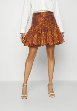 Ted Baker STAYSEY - Mini Skirt - Brown