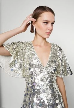 Ted Baker ESTELLI FULLY EMBELLISHED CAPE MINI DRESS - Cocktail Dress / Party Dress - Ivory -Ted BakerSales 6d92bf09e54242e89423360cb919815e