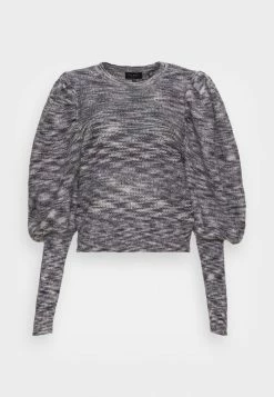Ted Baker VALMA EXTREME SLEEVE SWEATER - Jumper - Dark Grey