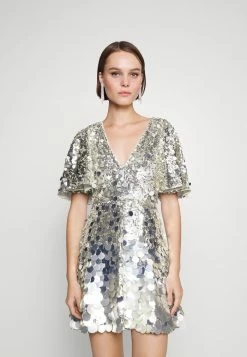 Ted Baker ESTELLI FULLY EMBELLISHED CAPE MINI DRESS - Cocktail Dress / Party Dress - Ivory