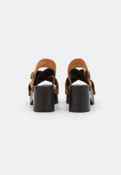 Ted Baker JORANI - Clogs - Dark Tan -Ted BakerSales 74436e66aec54acaa324a36a2ec896bb