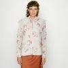 Ted Baker THELLMA TWIST NECK FRILL DETAIL - Blouse - Ivory