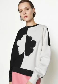 Ted Baker NHATALY LONG SLEEVE COLOUR BLOCK - Sweatshirt - Black -Ted BakerSales 8138b554f0324ab788b37b1f4ff61680