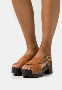 Ted Baker JORANI - Clogs - Dark Tan
