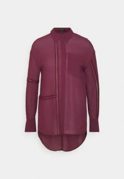 Ted Baker AGNISS LONGLINE - Button-down Blouse - Purple -Ted BakerSales 8a06bb02e5734f4c8a886e1e33151288