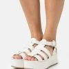 Ted Baker FFAYETA - Platform Sandals - Ivory