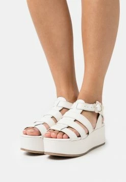 Ted Baker FFAYETA - Platform Sandals - Ivory