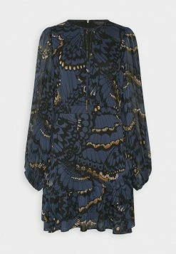 Ted Baker POLLEI RUFFLE ASYMMETRIC MINI DRESS - Day Dress - Navy -Ted BakerSales 93e6d9b6db104a97b359409e97ad2a31