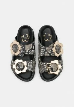 Ted Baker FLOROP - Mules - Black/natur -Ted BakerSales 946e7998a6804c57a1686c239b8a99b8
