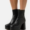 Ted Baker DAYLI - Platform Ankle Boots - Black