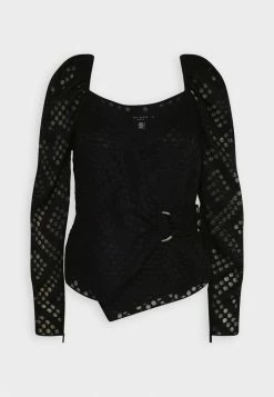 Ted Baker LAZARE RING DETAIL WRAP - Blouse - Black 3 Ted Baker LAZARE RING DETAIL WRAP - Blouse - Black -Ted BakerSales a02163f01a8d4a3b920680920c3e4e72