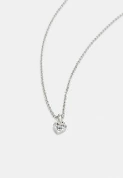 Ted Baker NEENO NANO HEART PENDANT - Necklace - Silver-coloured/clear -Ted BakerSales a3c2f842ec61409ebf8d7753b8346e4e