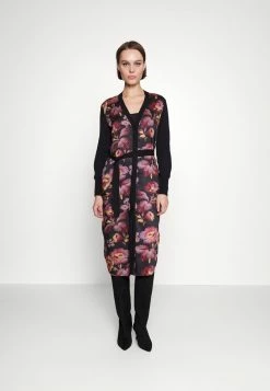 Ted Baker MAIYBEL LONGLINE - Cardigan - Black