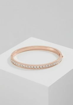 Ted Baker CLEMARA HINGE BANGLE - Bracelet - Rose Gold-coloured/crystal