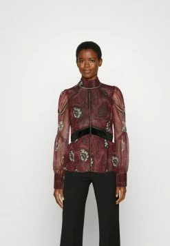 Ted Baker WITH VELVET DETAIL - Blouse - Red