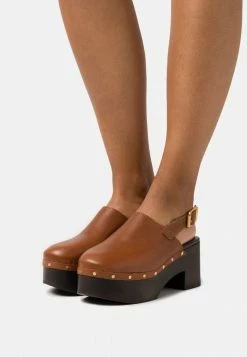 Ted Baker MARJAY - Clogs - Dark Tan