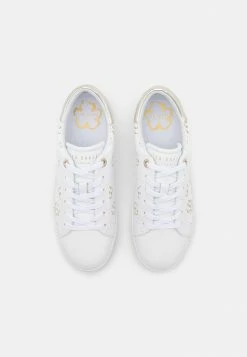 Ted Baker TALIY - Trainers - White/gold -Ted BakerSales bbb4bdb76844442f82abdd24a66ebcbc