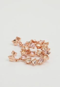 Ted Baker CRISSTY LARGE HOOP DROP EARRING - Earrings - Rose Gold-coloured/pink