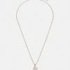 Ted Baker LILEA MAGNOLIA LILLIFORA SMALL PENDANT - Necklace - Rose Gold-coloured/silver-coloured