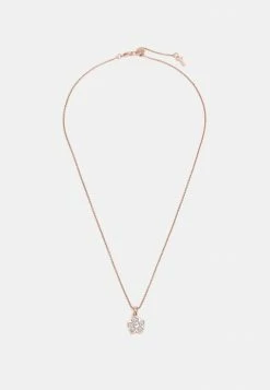 Ted Baker LILEA MAGNOLIA LILLIFORA SMALL PENDANT - Necklace - Rose Gold-coloured/silver-coloured