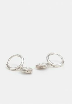 Ted Baker HANNIY CRYSTAL HEART EARRING - Earrings - Silver-coloured/crystal -Ted BakerSales cb9cb2b2cac5420dac8588a969882503