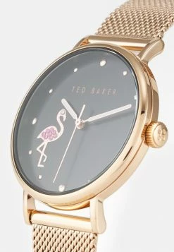 Ted Baker PHYLIPA FLAMINGO - Watch - Rosegold-coloured/black -Ted BakerSales cca06e2aaa9a4955ba981cee81c222a1