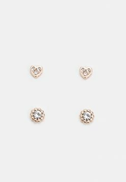 Ted Baker NEENII SET - Earrings - Rose Gold-coloured Tone/clear Crystal
