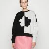 Ted Baker NHATALY LONG SLEEVE COLOUR BLOCK - Sweatshirt - Black