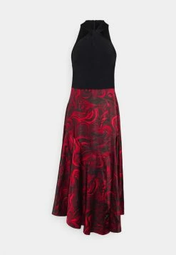 Ted Baker ROSIEO KNIT BODICE TWIST NECK MIDI DRESS - Occasion Wear - Black -Ted BakerSales e4ce80e6e2404fd09477c3524b7fb101