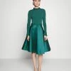 Ted Baker ZADI - Jumper Dress - Dark Green