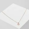 Ted Baker ELVINA MINI BUTTON - Necklace - Rose Gold-coloured/baby Pink