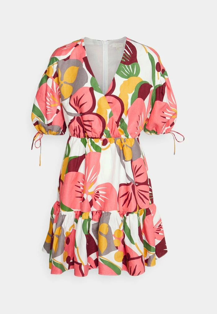 RHITAA - Day dress - white Ted Baker RHITAA - Day Dress - White -Ted BakerSales f4ea59ce81424da69ab5079e726e9d94